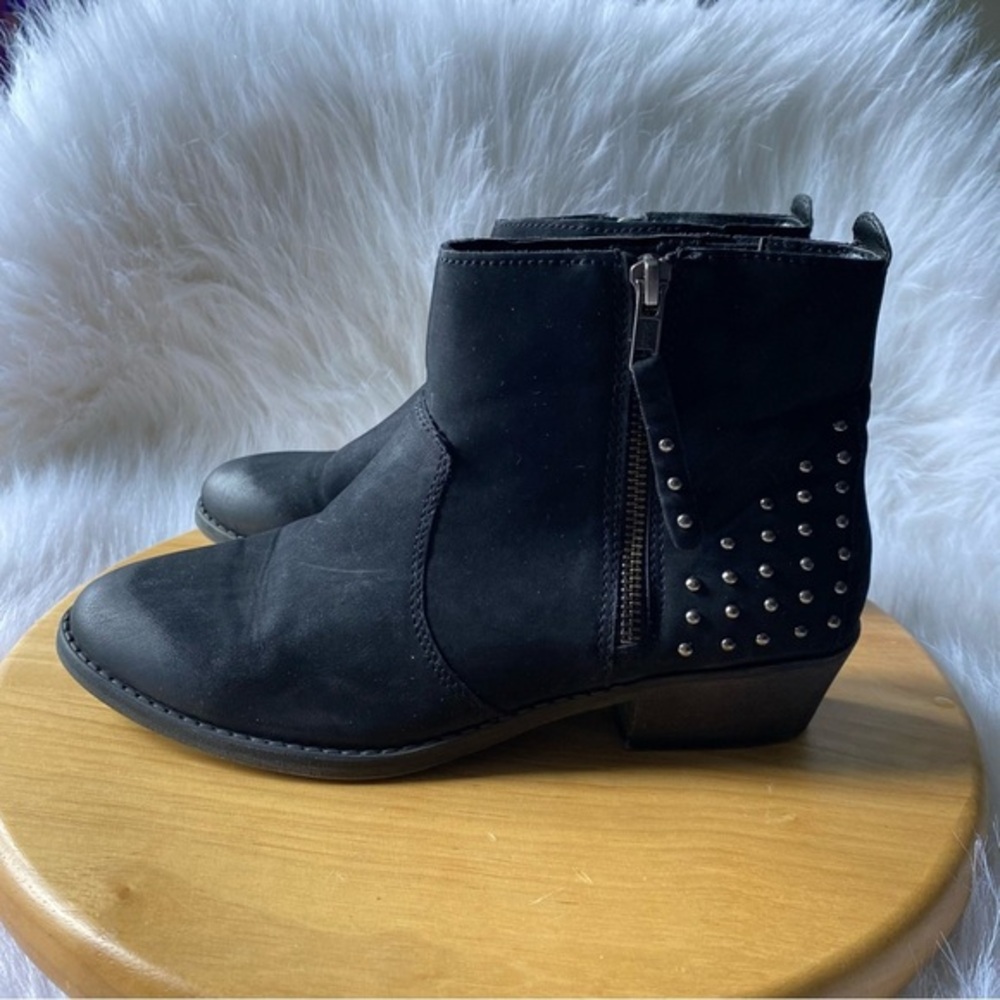 Sonoma Shoes Ankle Boot Women’s Size 8M Black Side‎ Zip